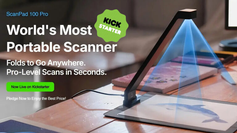 ScanPad 100 Pro on Kickstarter: What 1,073 Backers and 11,205% Funding Tell Us About the Portable Scanner Market Featured Image