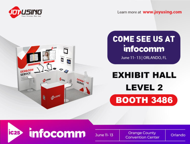 Joyusing Showcases ScanPad 100 and Full Document Camera Lineup at InfoComm 2025 Featured Image